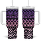 Maori Niho Taniwha Te Wheiao Tumbler With Handle Waiporoporo - Aussie Hoodie