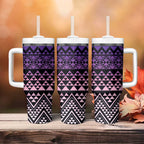 Maori Niho Taniwha Te Wheiao Tumbler With Handle Waiporoporo - Aussie Hoodie