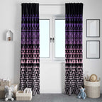 Maori Niho Taniwha Te Wheiao Window Curtain Waiporoporo - Aussie Hoodie