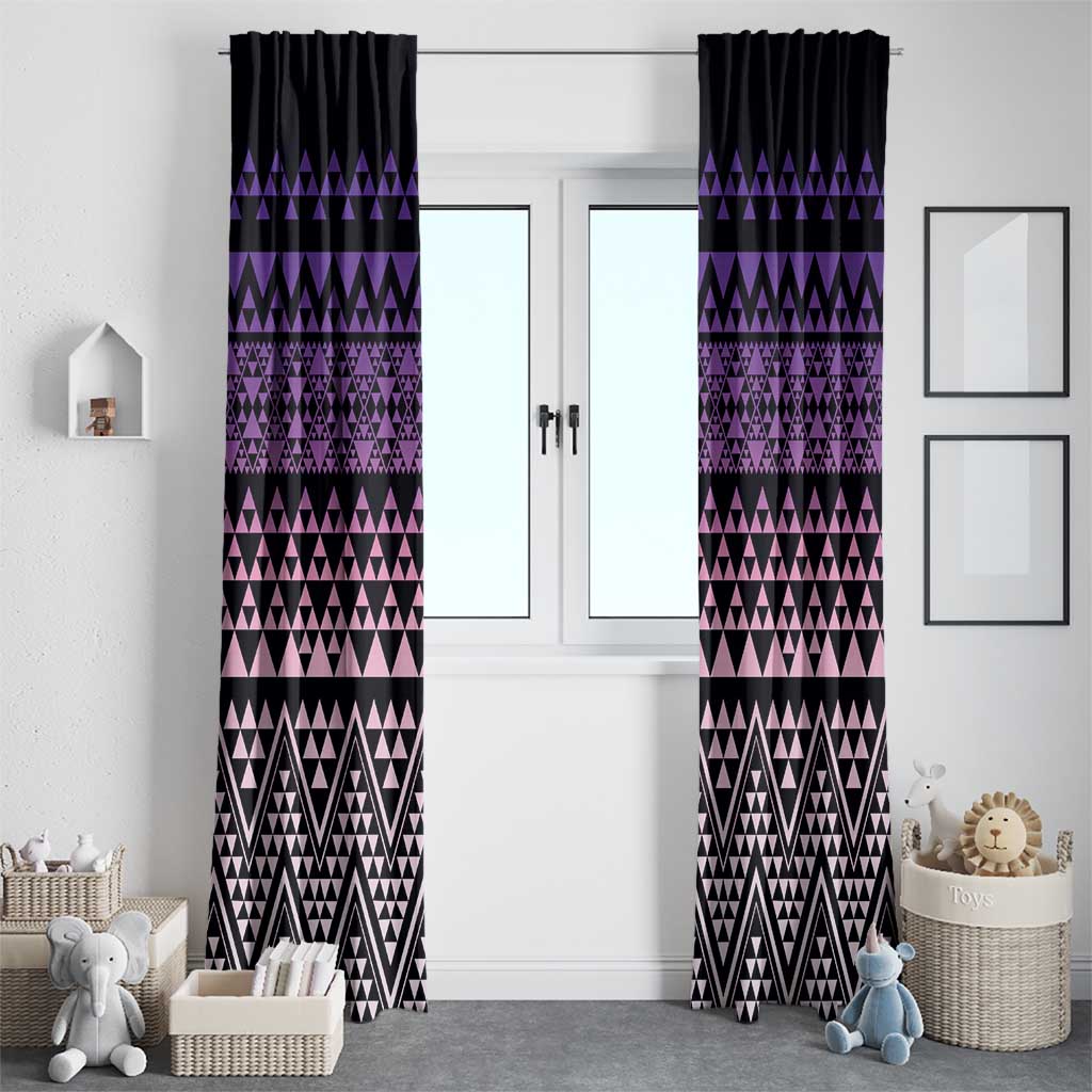 Maori Niho Taniwha Te Wheiao Window Curtain Waiporoporo - Aussie Hoodie