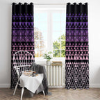 Maori Niho Taniwha Te Wheiao Window Curtain Waiporoporo - Aussie Hoodie
