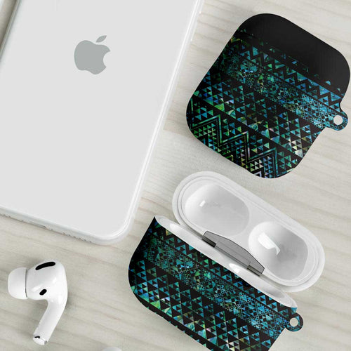 Maori Niho Taniwha Te Wheiao AirPods Case Paua Shell - Aussie Hoodie
