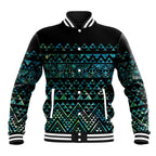 Maori Niho Taniwha Te Wheiao Baseball Jacket Paua Shell - Aussie Hoodie