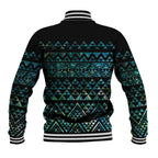 Maori Niho Taniwha Te Wheiao Baseball Jacket Paua Shell - Aussie Hoodie