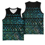 Maori Niho Taniwha Te Wheiao Basketball Jersey Paua Shell - Aussie Hoodie