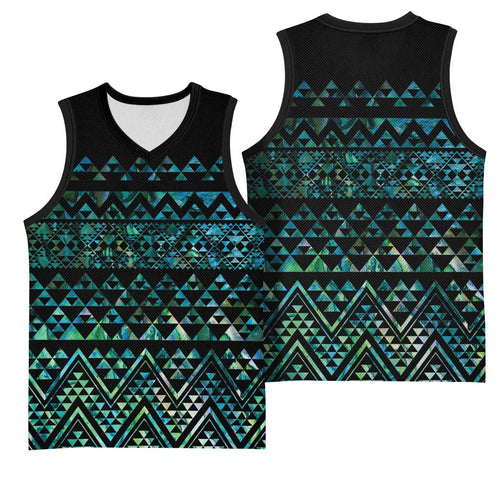 Maori Niho Taniwha Te Wheiao Basketball Jersey Paua Shell - Aussie Hoodie