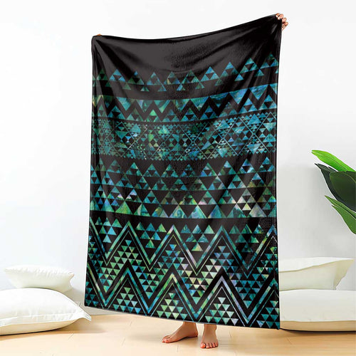 Maori Niho Taniwha Te Wheiao Blanket Paua Shell - Aussie Hoodie