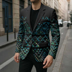 Maori Niho Taniwha Te Wheiao Blazer Paua Shell - Aussie Hoodie