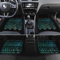 Maori Niho Taniwha Te Wheiao Car Mats Paua Shell - Aussie Hoodie