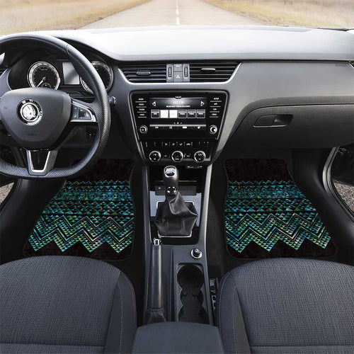 Maori Niho Taniwha Te Wheiao Car Mats Paua Shell - Aussie Hoodie