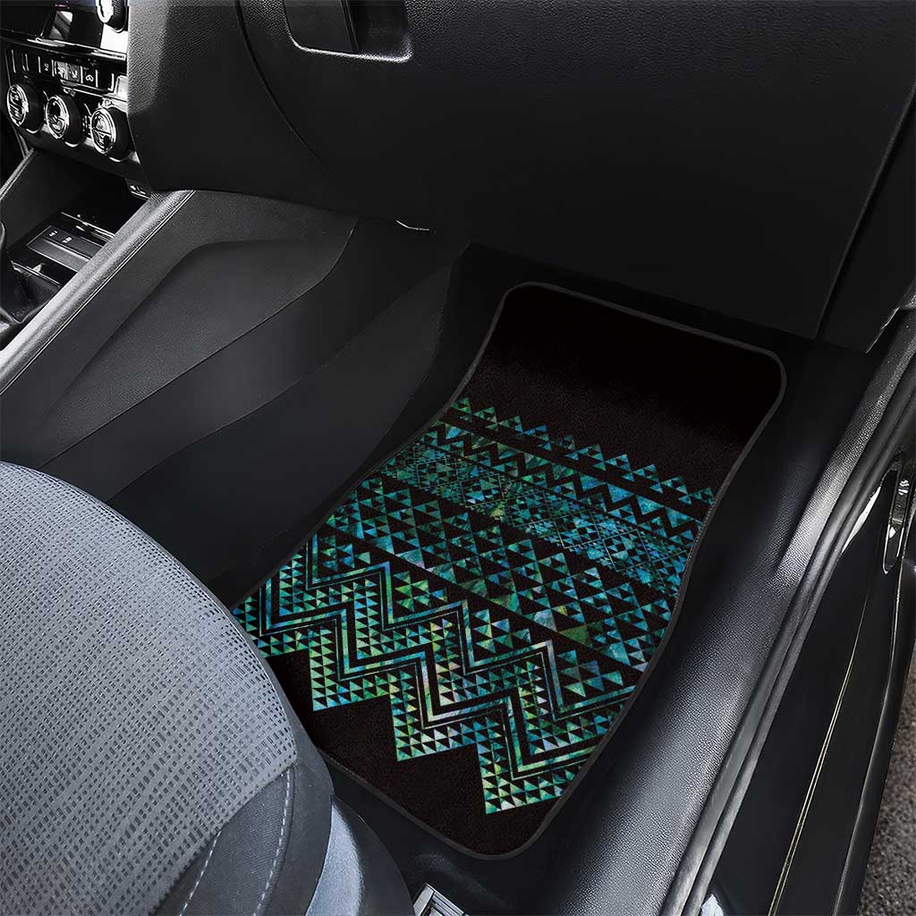 Maori Niho Taniwha Te Wheiao Car Mats Paua Shell - Aussie Hoodie