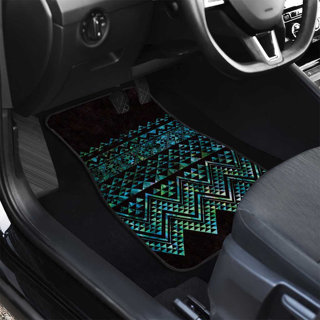 Maori Niho Taniwha Te Wheiao Car Mats Paua Shell - Aussie Hoodie