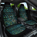 Maori Niho Taniwha Te Wheiao Car Seat Cover Paua Shell - Aussie Hoodie