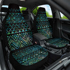 Maori Niho Taniwha Te Wheiao Car Seat Cover Paua Shell - Aussie Hoodie