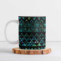 Maori Niho Taniwha Te Wheiao Ceramic Mug Paua Shell - Aussie Hoodie