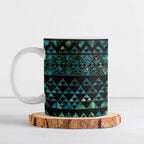 Maori Niho Taniwha Te Wheiao Ceramic Mug Paua Shell - Aussie Hoodie