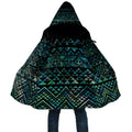 Maori Niho Taniwha Te Wheiao Cloak Paua Shell - Aussie Hoodie