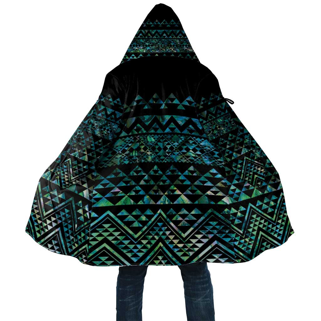 Maori Niho Taniwha Te Wheiao Cloak Paua Shell - Aussie Hoodie
