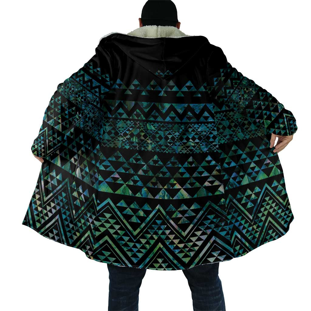 Maori Niho Taniwha Te Wheiao Cloak Paua Shell - Aussie Hoodie