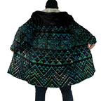 Maori Niho Taniwha Te Wheiao Cloak Paua Shell - Aussie Hoodie