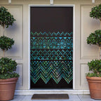 Maori Niho Taniwha Te Wheiao Door Cover Paua Shell - Aussie Hoodie