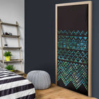 Maori Niho Taniwha Te Wheiao Door Cover Paua Shell - Aussie Hoodie