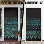 Maori Niho Taniwha Te Wheiao Door Cover Paua Shell - Aussie Hoodie