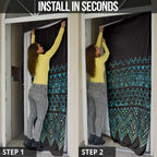 Maori Niho Taniwha Te Wheiao Door Cover Paua Shell - Aussie Hoodie