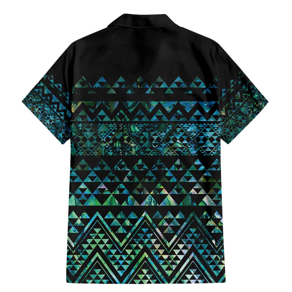 Maori Niho Taniwha Te Wheiao Family Matching Mermaid Dress and Hawaiian Shirt Paua Shell - Aussie Hoodie