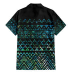 Maori Niho Taniwha Te Wheiao Family Matching Mermaid Dress and Hawaiian Shirt Paua Shell - Aussie Hoodie