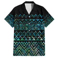 Maori Niho Taniwha Te Wheiao Family Matching Summer Maxi Dress and Hawaiian Shirt Paua Shell - Aussie Hoodie