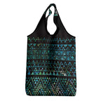 Maori Niho Taniwha Te Wheiao Grocery Bag Paua Shell - Aussie Hoodie