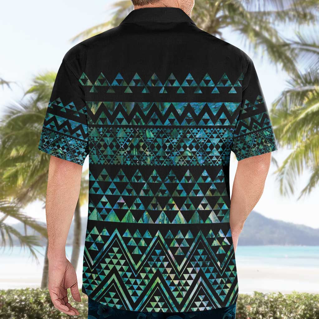 Maori Niho Taniwha Te Wheiao Hawaiian Shirt Paua Shell - Aussie Hoodie