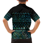 Maori Niho Taniwha Te Wheiao Hawaiian Shirt Paua Shell - Aussie Hoodie