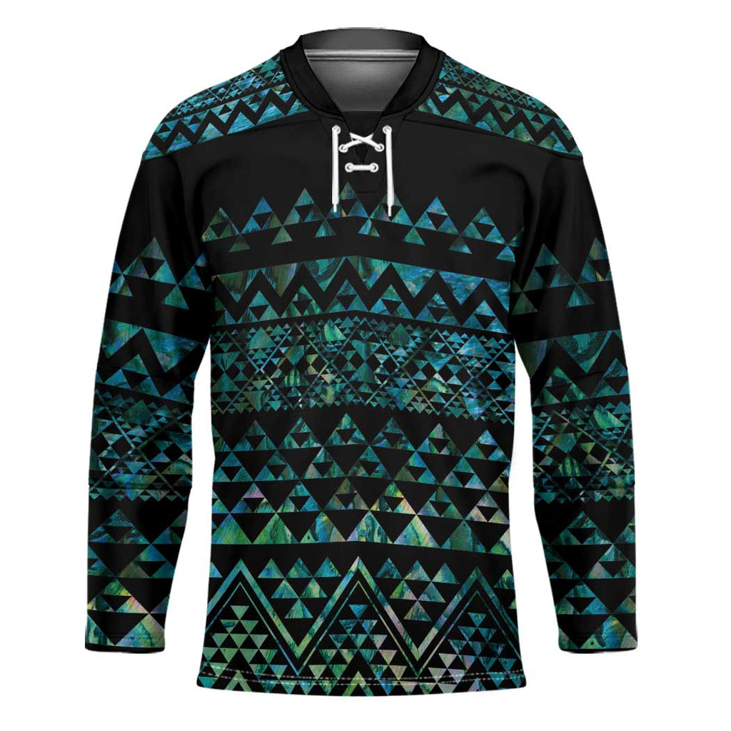 Maori Niho Taniwha Te Wheiao Hockey Jersey Paua Shell - Aussie Hoodie