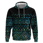Maori Niho Taniwha Te Wheiao Hoodie Paua Shell - Aussie Hoodie