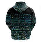 Maori Niho Taniwha Te Wheiao Hoodie Paua Shell - Aussie Hoodie