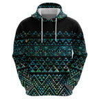 Maori Niho Taniwha Te Wheiao Hoodie Paua Shell - Aussie Hoodie