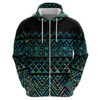 Maori Niho Taniwha Te Wheiao Hoodie Paua Shell - Aussie Hoodie
