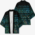 Maori Niho Taniwha Te Wheiao Kimono Paua Shell - Aussie Hoodie