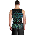 Maori Niho Taniwha Te Wheiao Men Tank Top Paua Shell - Aussie Hoodie