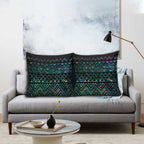 Maori Niho Taniwha Te Wheiao Pillow Cover Paua Shell - Aussie Hoodie