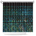 Maori Niho Taniwha Te Wheiao Shower Curtain Paua Shell - Aussie Hoodie