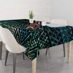 Maori Niho Taniwha Te Wheiao Tablecloth Paua Shell - Aussie Hoodie