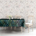 Maori Niho Taniwha Te Wheiao Tablecloth Paua Shell - Aussie Hoodie