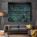 Maori Niho Taniwha Te Wheiao Tapestry Paua Shell - Aussie Hoodie