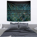 Maori Niho Taniwha Te Wheiao Tapestry Paua Shell - Aussie Hoodie