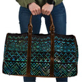 Maori Niho Taniwha Te Wheiao Travel Bag Paua Shell - Aussie Hoodie