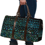 Maori Niho Taniwha Te Wheiao Travel Bag Paua Shell - Aussie Hoodie