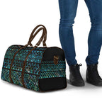 Maori Niho Taniwha Te Wheiao Travel Bag Paua Shell - Aussie Hoodie